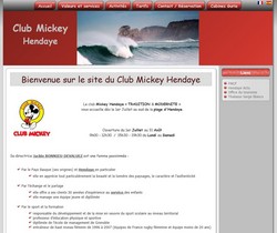 Club Mickey à Hendaye