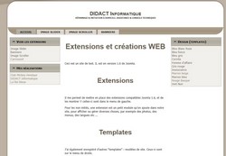 Site de tests DIDACT Informatique