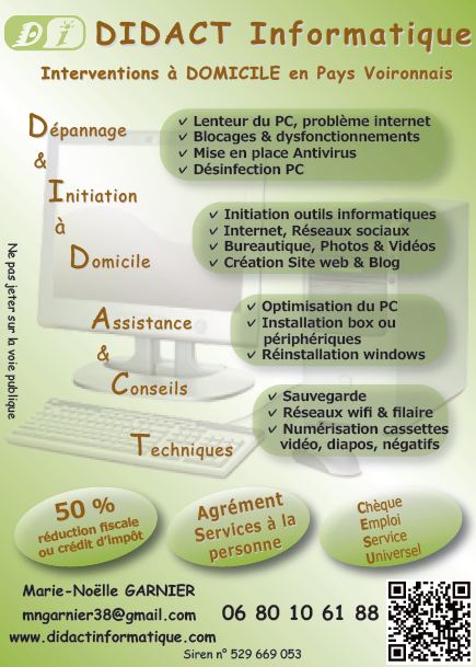 flyer depannage informatique pays voironnais